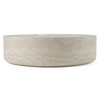 Benji - Modern Faux Travertine Round Large Coffee Table / VGIP-ST903
