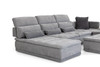Panorama - Italian Modern Grey Fabric Modular Sectional Sofa / VGFT-PANORAMA-GRY