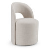 Gordon - Modern Cream Fabric Swivel Dining Chair / VGKK-KF-Y2176-CRM