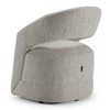 Kadoka - Modern Light Grey Fabric Dining Chair w/ Castor Wheels / VGKK-KF-Y2228-LTGRY