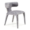 Saehee - Modern Grey-Blue Velvet Dining Chair / VGEU-MC-7512CH-GRY