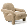 Trevor - Modern Tan Fabric Accent Chair / VGOD-ZW-24070-BRN