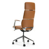 Clyne - Modern Camel Vegan Leather Executive Office Chair / VGFU-FK013-A11-CML
