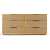 Gavin - Modern Natural Ash + Rattan Dresser / VGVC-J2411-D-NAT