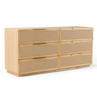 Gavin - Modern Natural Ash + Rattan Dresser / VGVC-J2411-D-NAT