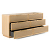Gavin - Modern Natural Ash + Rattan Dresser / VGVC-J2411-D-NAT