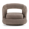 Tony - Modern Brown Fabric Swivel Accent Chair / VGOD-ZW-24074-G1002-5
