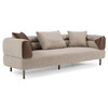 Plume - Modern Brown Fabric Sofa / VGOD-ZW-24014-NH30173-5