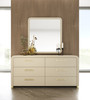 Florence - Modern Beige Leatherette + Gold Dresser / VGVC-J2410-D