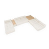 Garfield - Modern Off-White Leather 7-Piece Modular Sectional / VGKK-KF.7120-SET-OFFW