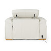 Gregory - Modern Off-White Leather Recliner Chair / VGKV-KM.6368-CHR-OFF