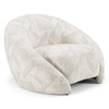 Gentle - Modern Beige Pattern Fabric Accent Chair / VGOD-ZW-24037-CHR-BGE