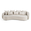 Tabarca - Outdoor Beige Fabric 4 Seat Sofa / VGVK-F017-3L-BGE