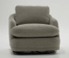 Chantry - Modern Grey Sand Fabric Swivel Accent Chair / VGKK-KF.8592-CHR-SAND