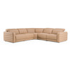 Bianca - Modern Brown Leather Sectional Sofa w/ 3 Recliners / VGKV-KM.6361-SECT-MOCHA
