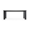 Steven - Modern Black Oval Dining Table / VGWD-PRY-DN-BLK