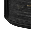 Fields - Modern Black Acacia Nightstand / VGWD-VGD2-BST02-BLK