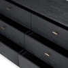 Fields - Modern Black Acacia Dresser / VGWD-VGD2-DR06-BLK