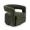 Ryan - Modern Olive Green Fabric Swivel Accent Chair / VGDW-DS1018-GRY