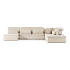 Panorama - Italian Modern Beige Fabric Modular Sectional Sofa / VGFT-PANORAMA-BGE