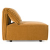 Gene - Modern Ochre Fabric Modular Armless Sectional Seat / VGSX-F6062-CHR-OCHRE