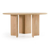 Masuda - Modern Natural Ash Round Dining Table / VGOD-LZ-398DT-R