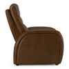 Huslia - Modern Brown Leather Zero Gravity Recliner Chair / VGMB-MB-R357-P3-BRN