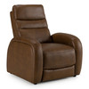 Huslia - Modern Brown Leather Zero Gravity Recliner Chair / VGMB-MB-R357-P3-BRN