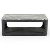 Marco - Modern Black & White Granite Coffee Table / VGNR-NI90022