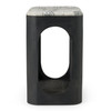 Marco - Modern Black & White Granite End Table / VGNR-NI90023
