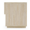 Lago - Modern Faux Travertine Nightstand / VGAC-LAGO-NS