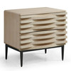 Larkspur - Sample - Natural Oak Nightstand / VGVC-N2585