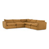 Kinsey - Modern Mustard Fabric Modular Sectional Sofa / VGKK-KF.8035-MOD-MUST