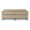 Eden - Modern Taupe Leather Loveseat with 2 Recliners / VGKV-KM.5012-LOVE-TAN