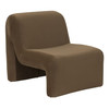Bondi - Modern Brown Velvet Accent Chair / VGRH-RHT-825028-BRN