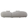 Delvan - Contemporary Beige Fabric Right Facing Chaise Sectional Sofa / VGEV-25158-BGE