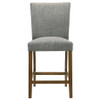 Paxton Upholstered Counter Height Dining Chair Grey (Set of 2) / CS-122179GRY