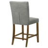 Paxton Upholstered Counter Height Dining Chair Grey (Set of 2) / CS-122179GRY