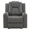 Leuco Power Motion Recliner w/Cup Holder, Control, LED & Power Headrest / LV02834
