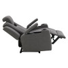 Leuco Power Motion Recliner w/Cup Holder, Control, LED & Power Headrest / LV02834