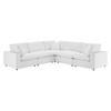 Commix 5-Piece Down Filled Overstuffed Performance Velvet Sectional Sofa by Modway / EEI-4823