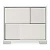 Monza Italian Modern White Nightstand / VGACANCONA-NS-WHT