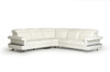 Crosby - Italian Modern White Leather Sectional Sofa / VGNTCROSBY-WHT
