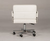 Craig Modern White Bonded Leather Office Chair / VGVCA508-WHT