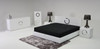 Queen A&X Ovidius Modern Queen Bedroom Set / VGUNAW223-180-WHT-SET-Q