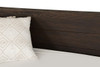Selma Modern Dark Aged Oak Eastern King Bed / VGEDSELMA-BED-EK