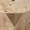 July - Modern Mapa Burl Round Coffee Table / VGOD-LZ-226C-COF