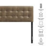 Lily Vegan Leather King Size Headboard by Modway / MOD-7259