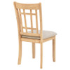Lavon Wood Dining Side Chair Grey and Light Oak (Set of 2) / CS-106622