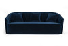 Palomar Modern Blue Velvet & Brass Sofa / VGVCS1811-BLU-SOFA